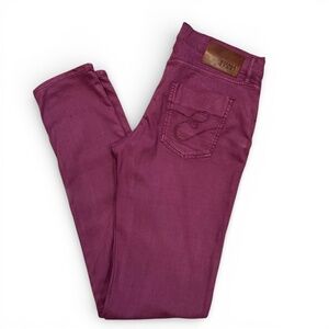 ESCADA SPORT Dark purple slim fit stretch jeans size 38